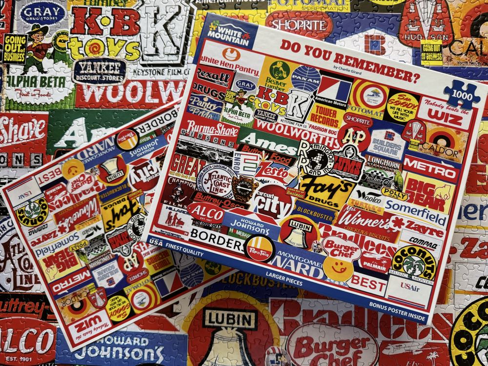 Do You Remember - White Mountain puzzle collectible [Barcode 724819266418] - Main Image 2