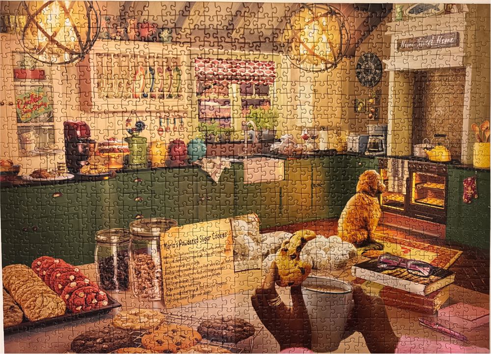 Cozy in The kitchen NEW - Ravensburger puzzle collectible [Barcode 4005556808373] - Main Image 2
