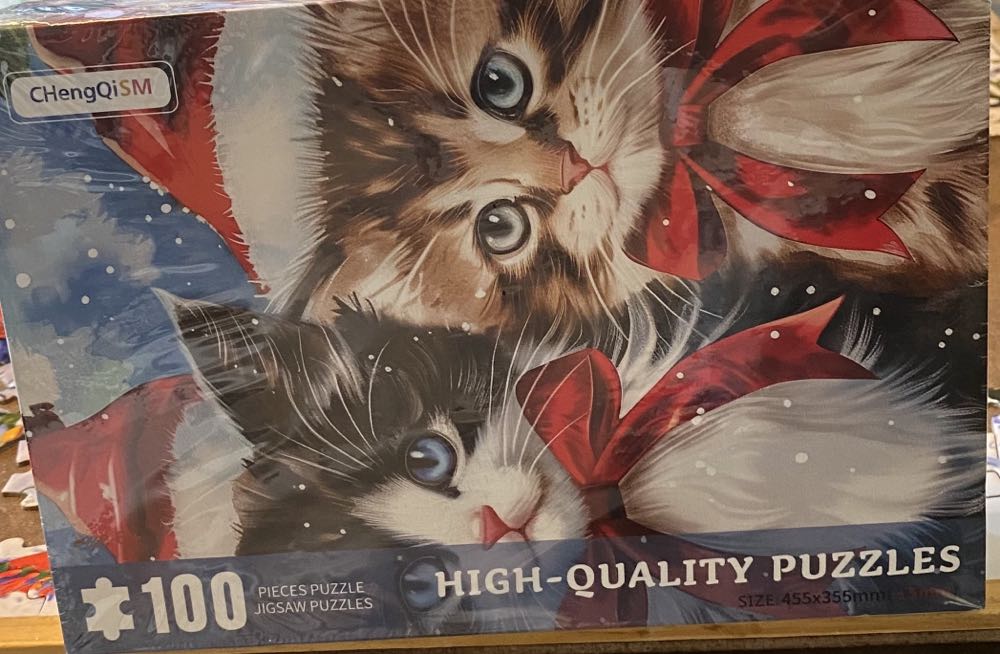 Christmas Cat - CHengQiSM puzzle collectible - Main Image 2