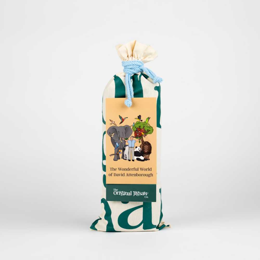 The Wonderful World Of David Attenborough  - The Original Jigsaw co. puzzle collectible [Barcode 5055783409743] - Main Image 2