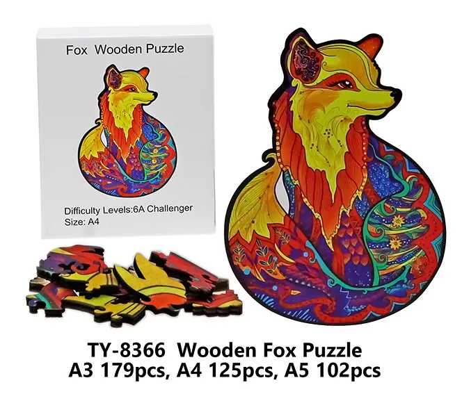Mystery Fox - Unbranded puzzle collectible - Main Image 2