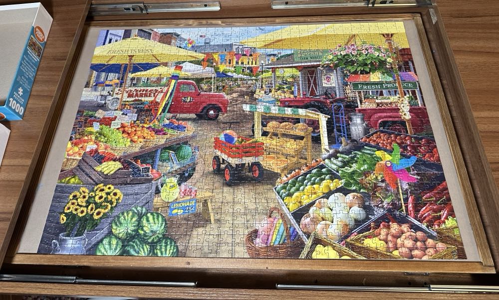 Farmer’s Market Day - Wonder Forge puzzle collectible [Barcode 4050368100542] - Main Image 2