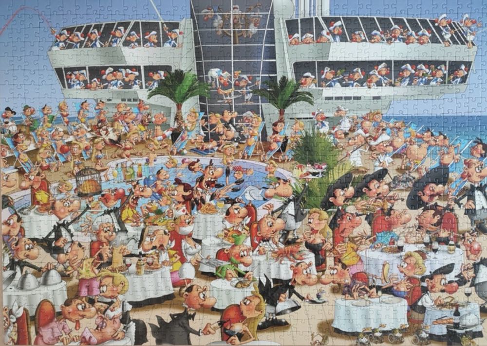 Cruise Liner Ship 🟦🇨🇦 - Piatnik puzzle collectible [Barcode 9001890543548] - Main Image 3