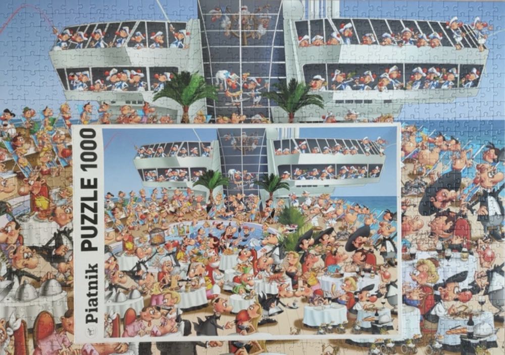 Cruise Liner Ship 🟦🇨🇦 - Piatnik puzzle collectible [Barcode 9001890543548] - Main Image 4