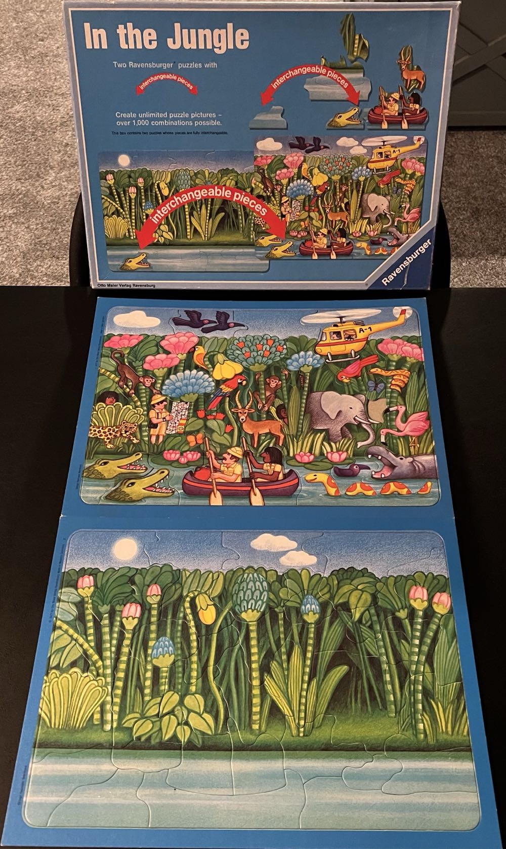 In The Jungle - Ravensburger puzzle collectible [Barcode 4005556069101] - Main Image 2