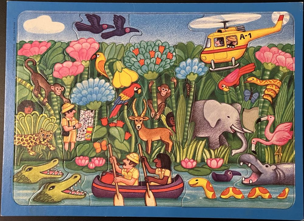 In The Jungle - Ravensburger puzzle collectible [Barcode 4005556069101] - Main Image 3