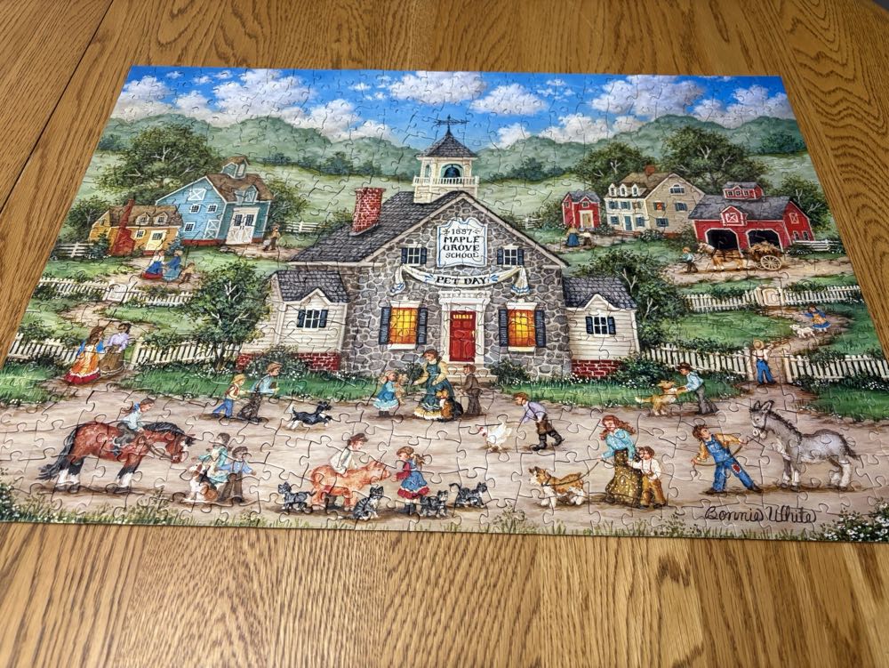 Pets Day At School - MasterPieces puzzle collectible [Barcode 705988323188] - Main Image 3