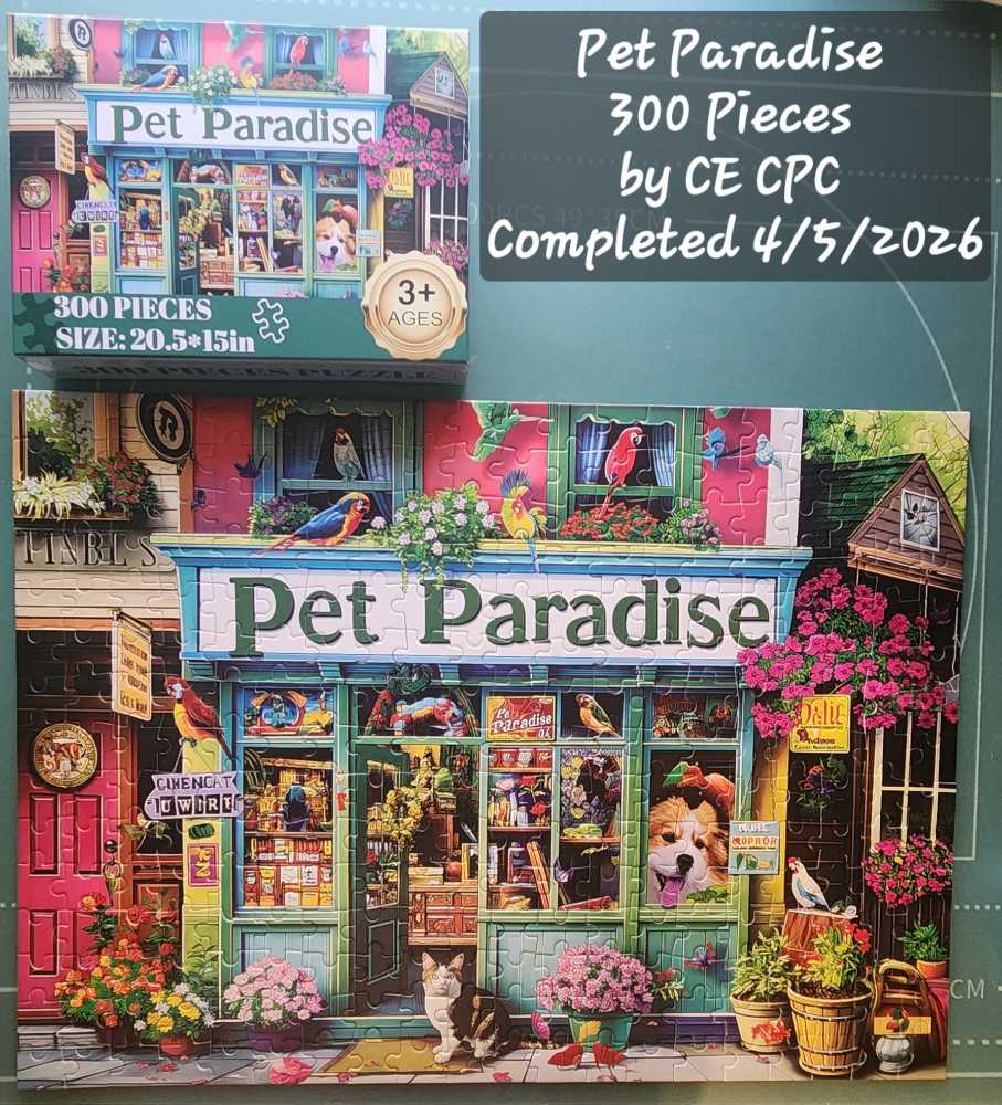 Pet Paradise - CE CPC puzzle collectible - Main Image 2