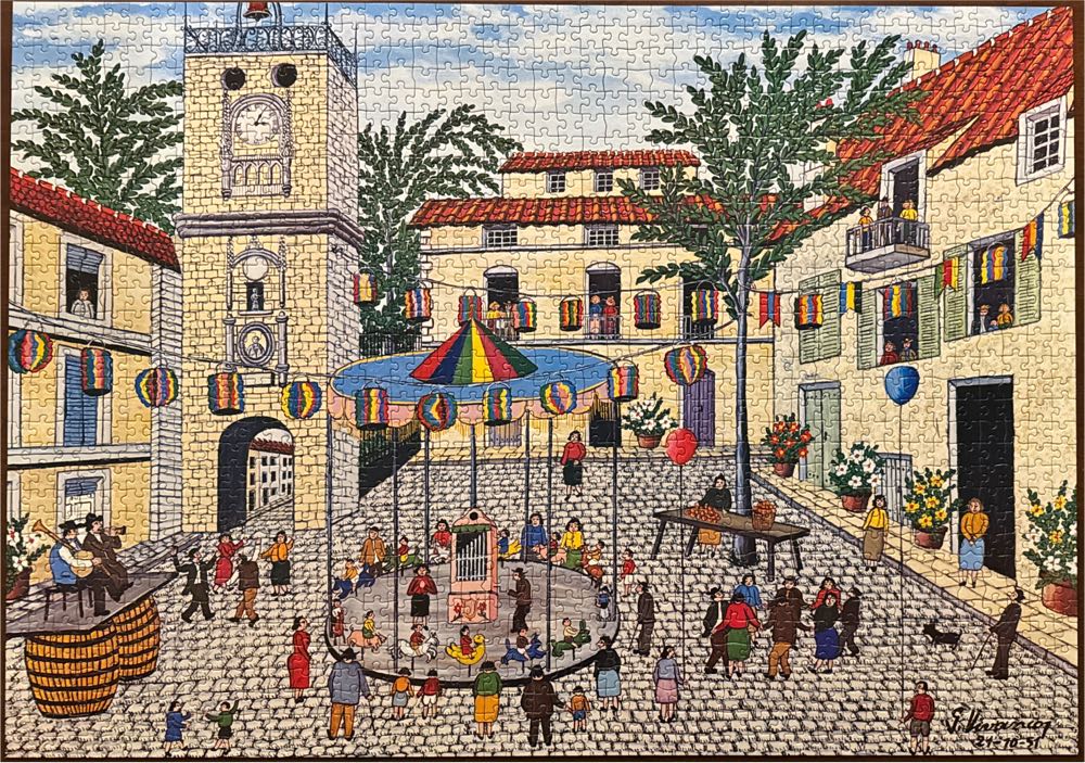 Village Festival - Ravensberger puzzle collectible - Main Image 2