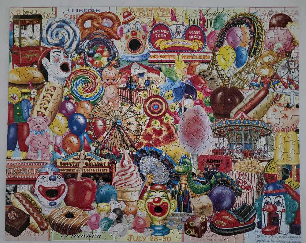 Carnival - Bits And Pieces puzzle collectible [Barcode 704812407506] - Main Image 2