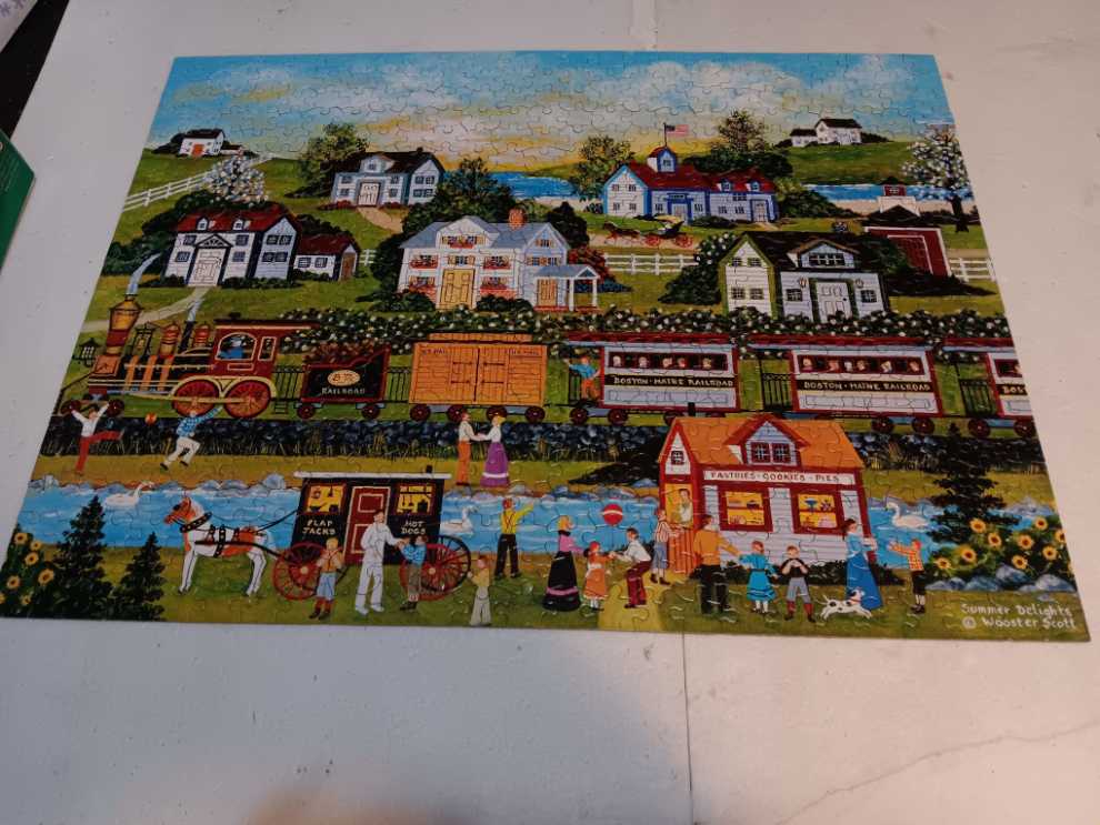 Summer Delights - Ceaco puzzle collectible - Main Image 2