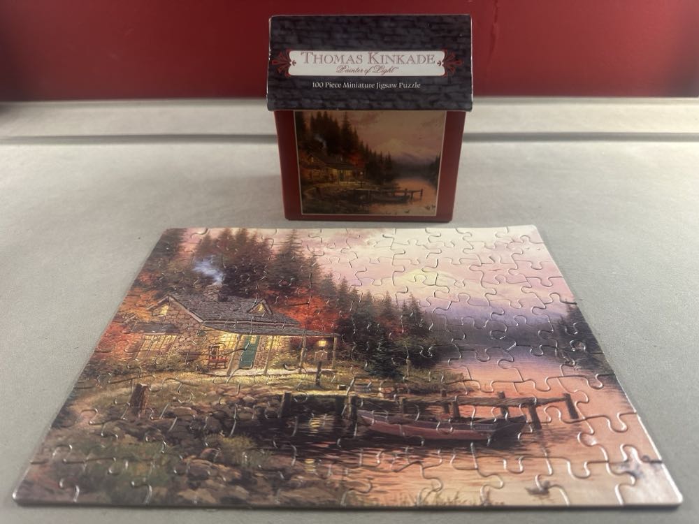 *The End Of A Perfect Day - Ceaco puzzle collectible [Barcode 021081015158] - Main Image 3