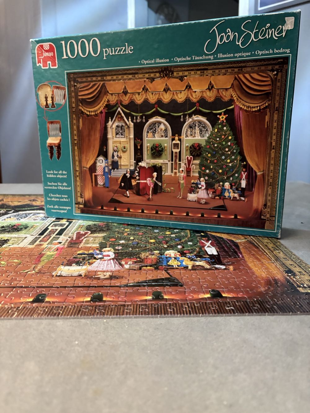 Optical Illusion - The Nutcracker - Joan Steiner - Jumbo puzzle collectible [Barcode 8710126019443] - Main Image 3