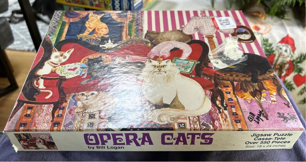 Opera Cats - Great American Puzzle Company puzzle collectible [Barcode 010563009310] - Main Image 2