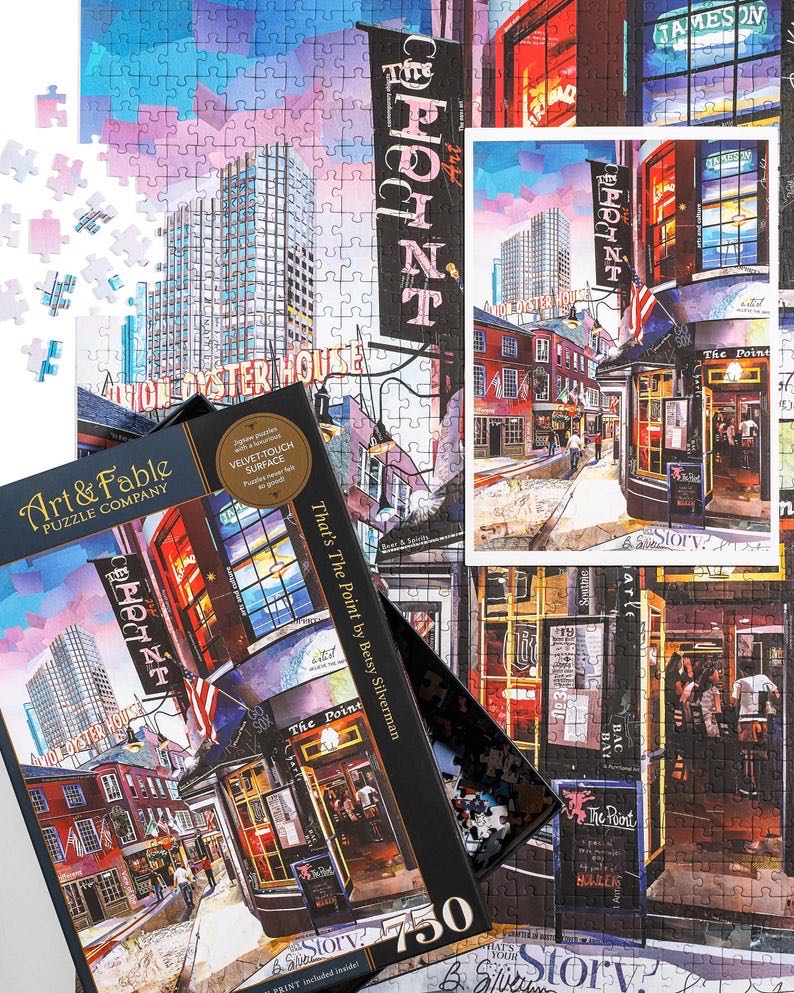 That’s The Point - Art & Fable puzzle collectible [Barcode 0850006234349] - Main Image 4