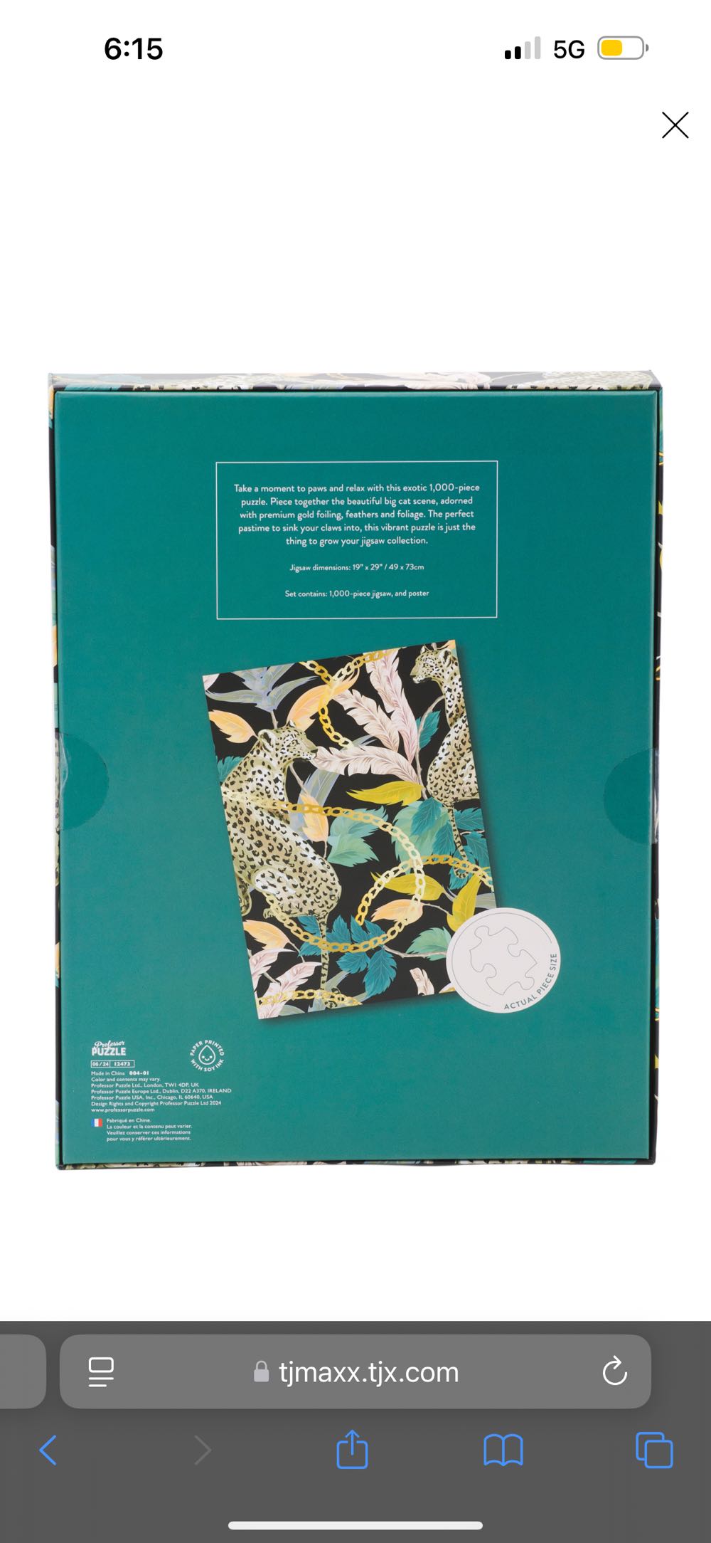 Feline Feelings - Professor Puzzle puzzle collectible - Main Image 2