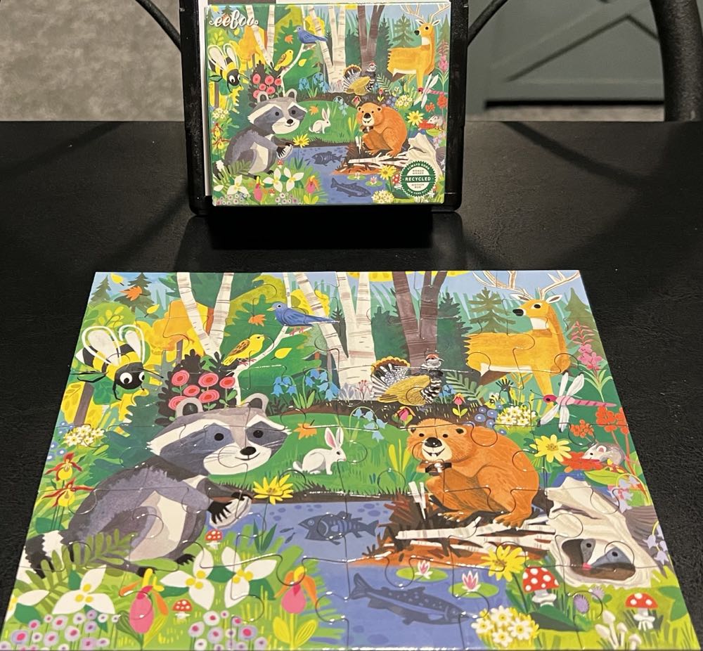 Woodland-SOLD - eeBoo corporation puzzle collectible [Barcode 689196514333] - Main Image 3