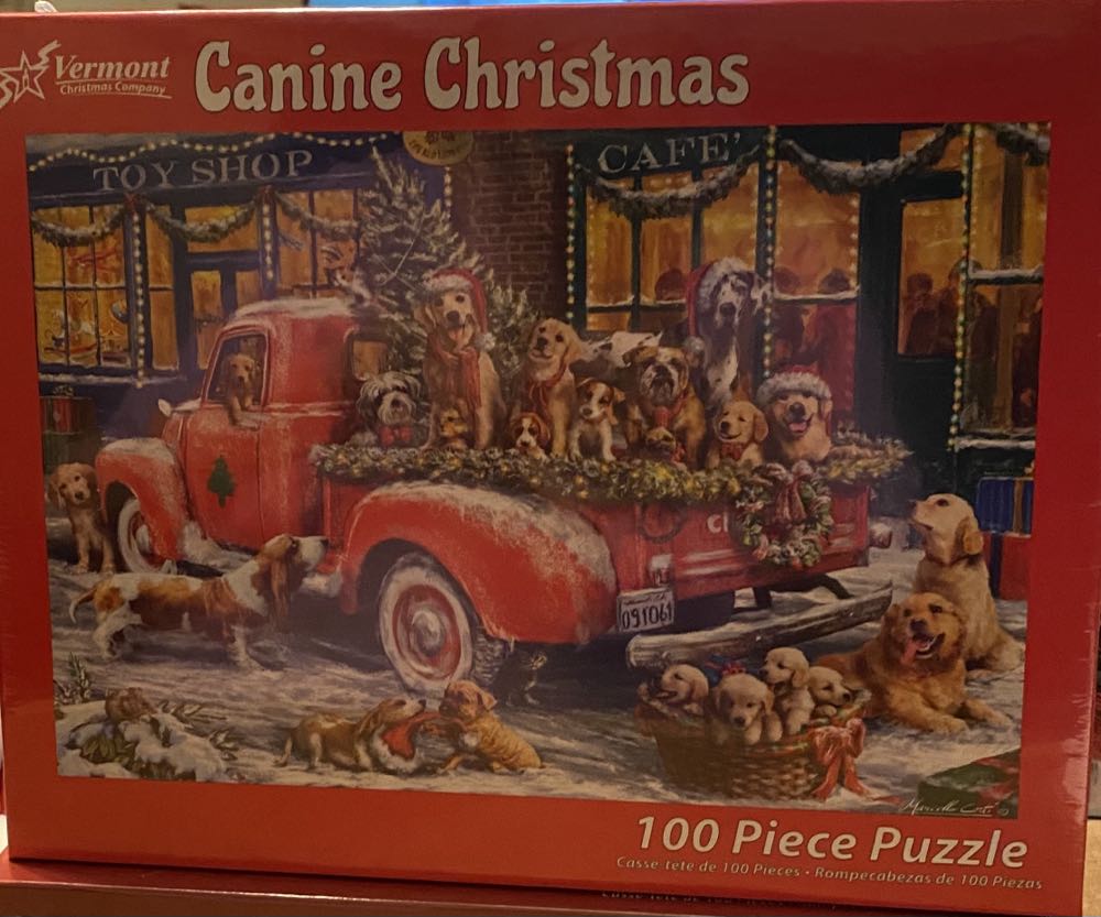 Canine Christmas  puzzle collectible [Barcode 819273023995] - Main Image 2