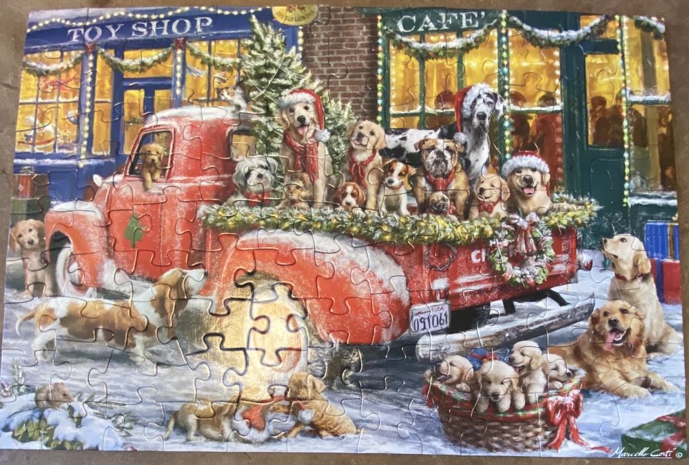Canine Christmas  puzzle collectible [Barcode 819273023995] - Main Image 3