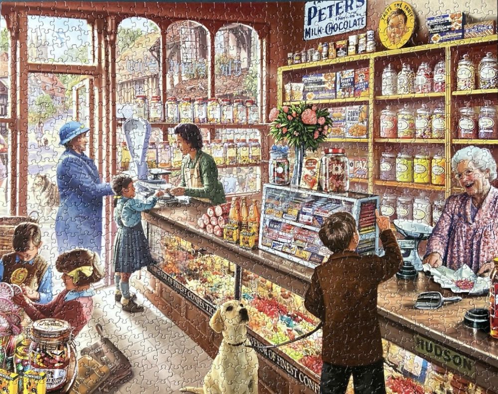 The Candy Store - White Mountain puzzle collectible - Main Image 2