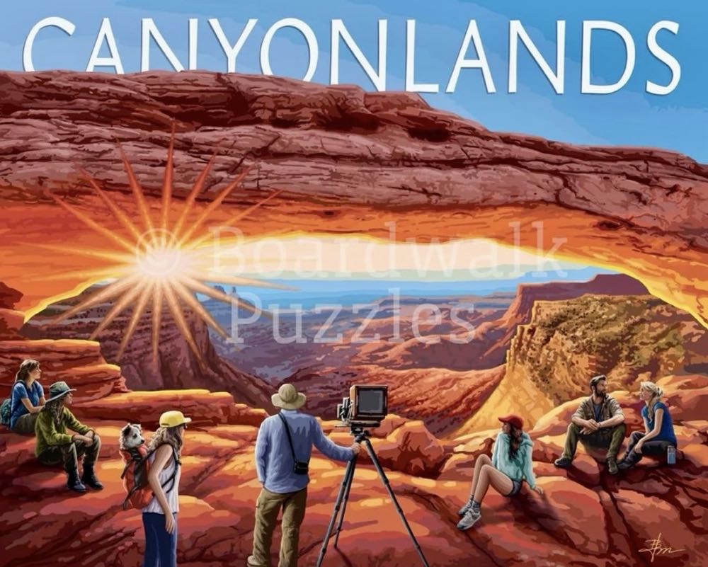 NPS : Canyonlands 🆕 - Boardwalk Puzzle Company puzzle collectible [Barcode 671095905909] - Main Image 2