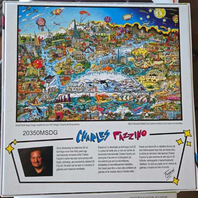 What A Wonderful World - TCGToys puzzle collectible [Barcode 686141103079] - Main Image 2