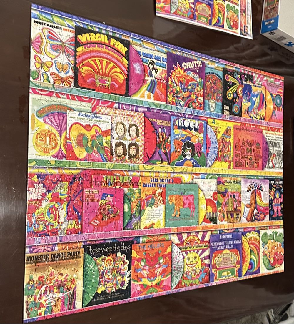 Aimee Stewart: Retro Album Covers - Aimee Stewart puzzle collectible [Barcode 079346127566] - Main Image 3