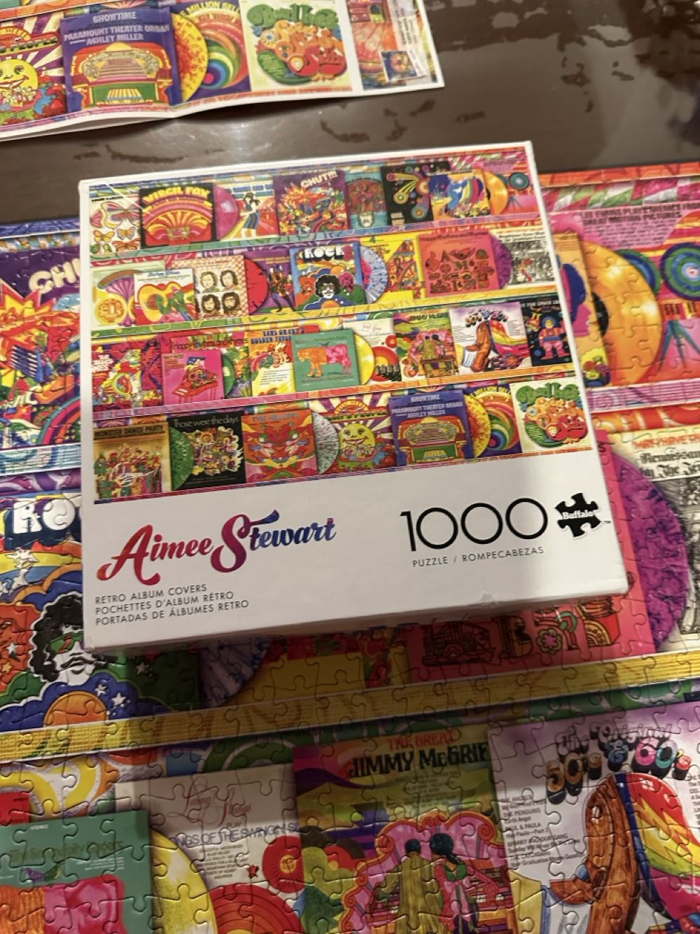 Aimee Stewart: Retro Album Covers - Aimee Stewart puzzle collectible [Barcode 079346127566] - Main Image 4
