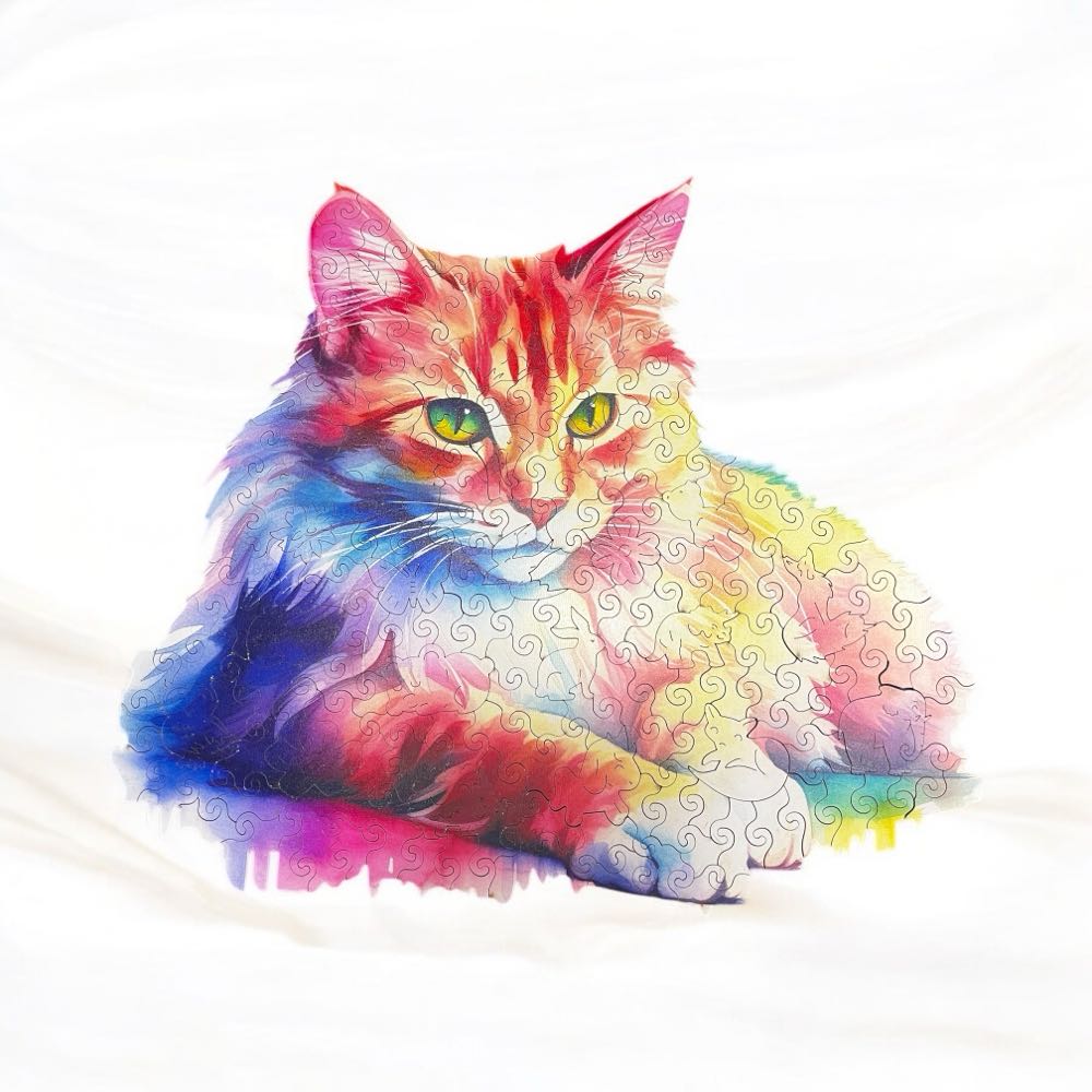 Rainbow cat - Quordle puzzles puzzle collectible - Main Image 2