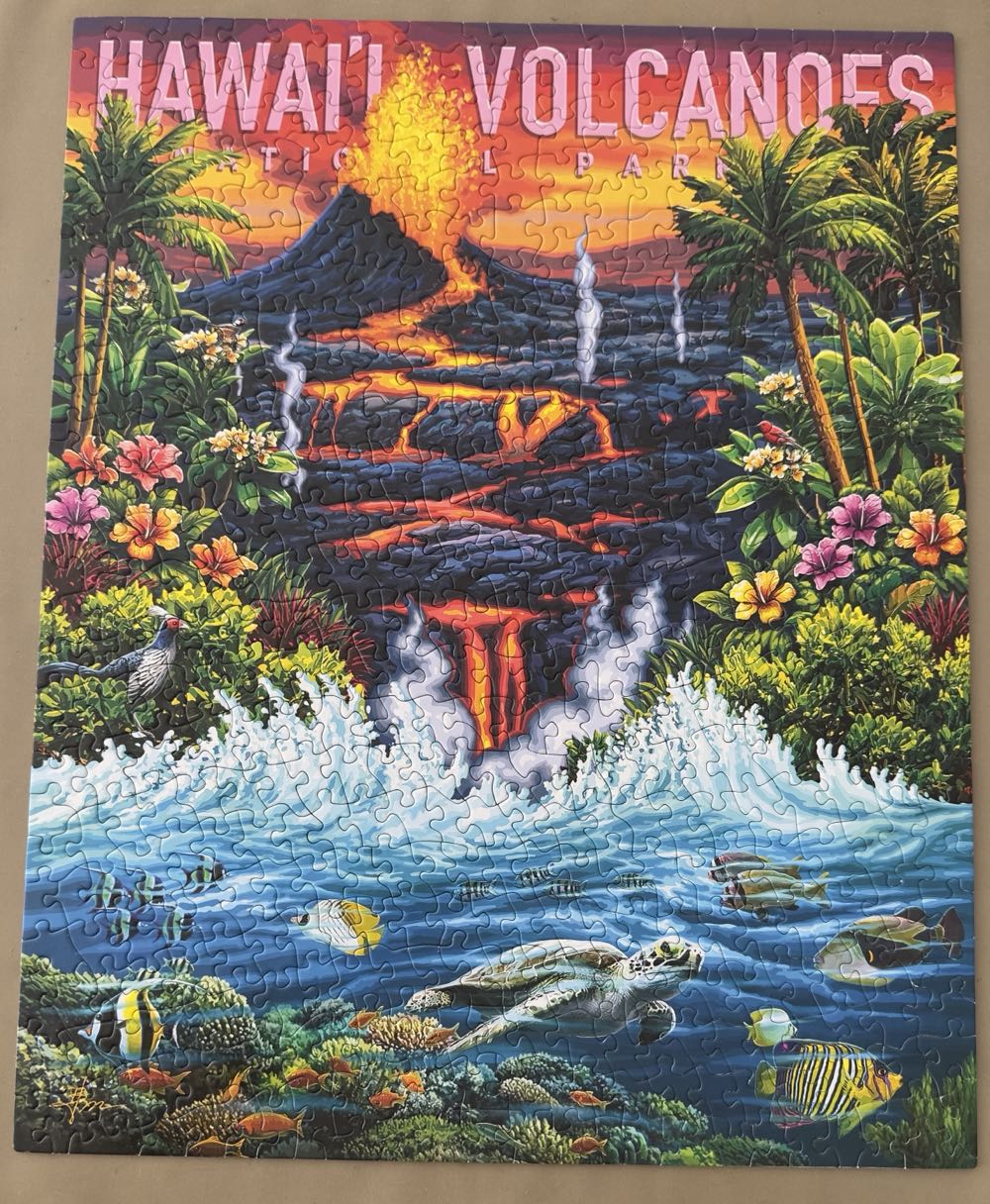 Hawai’i Volcanoes - Boardwalk puzzle collectible [Barcode 671095006323] - Main Image 2
