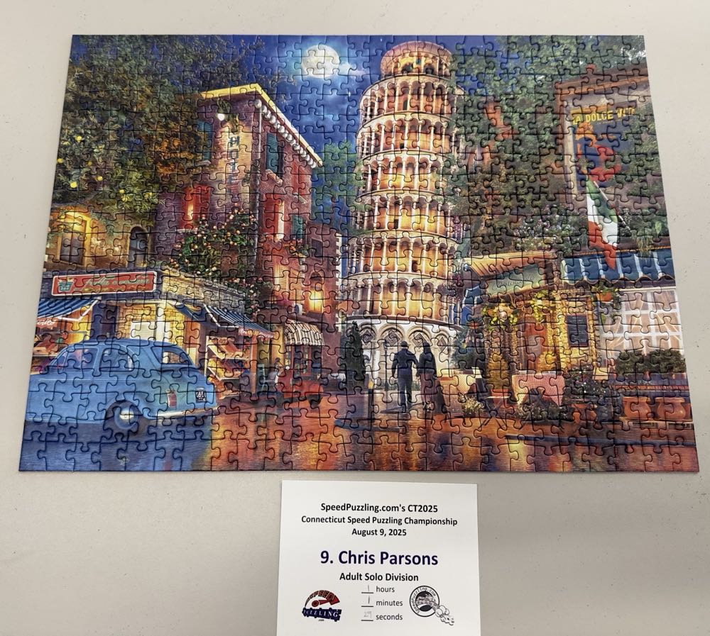 Evening In Pisa - Ravensburger puzzle collectible [Barcode 4005555007098] - Main Image 2