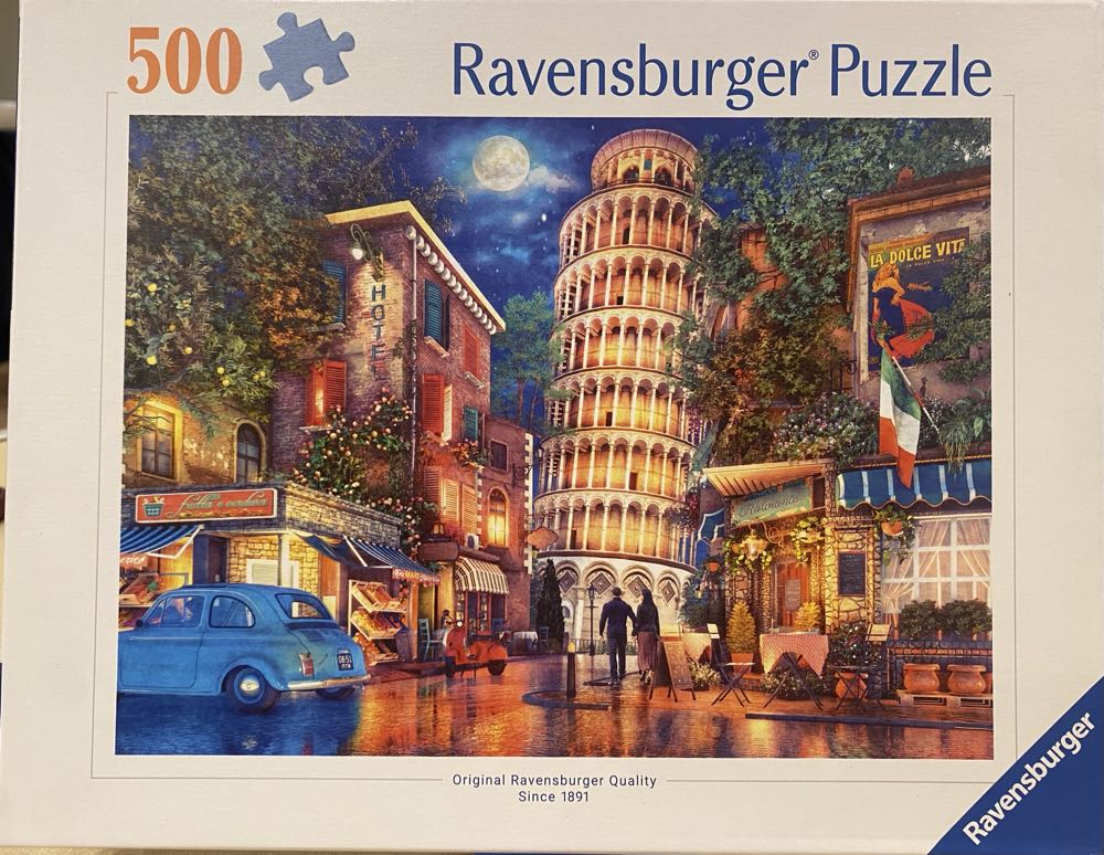 Evening In Pisa - Ravensburger puzzle collectible [Barcode 4005555007098] - Main Image 3