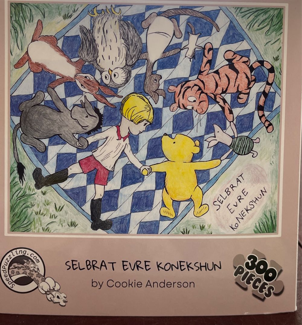 Selbrat Evre Konekshun - SpeedPuzzling.com puzzle collectible - Main Image 2