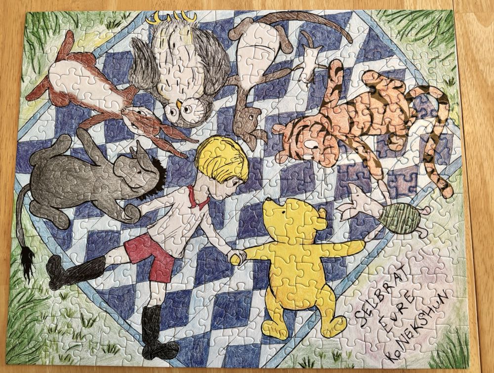 Selbrat Evre Konekshun - SpeedPuzzling.com puzzle collectible - Main Image 4