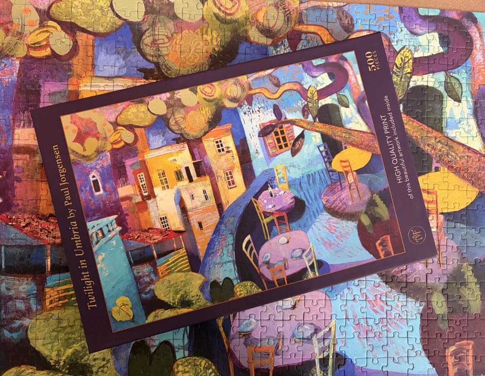 Twilight In Umbria - Art & Fable puzzle collectible [Barcode 850006234578] - Main Image 4