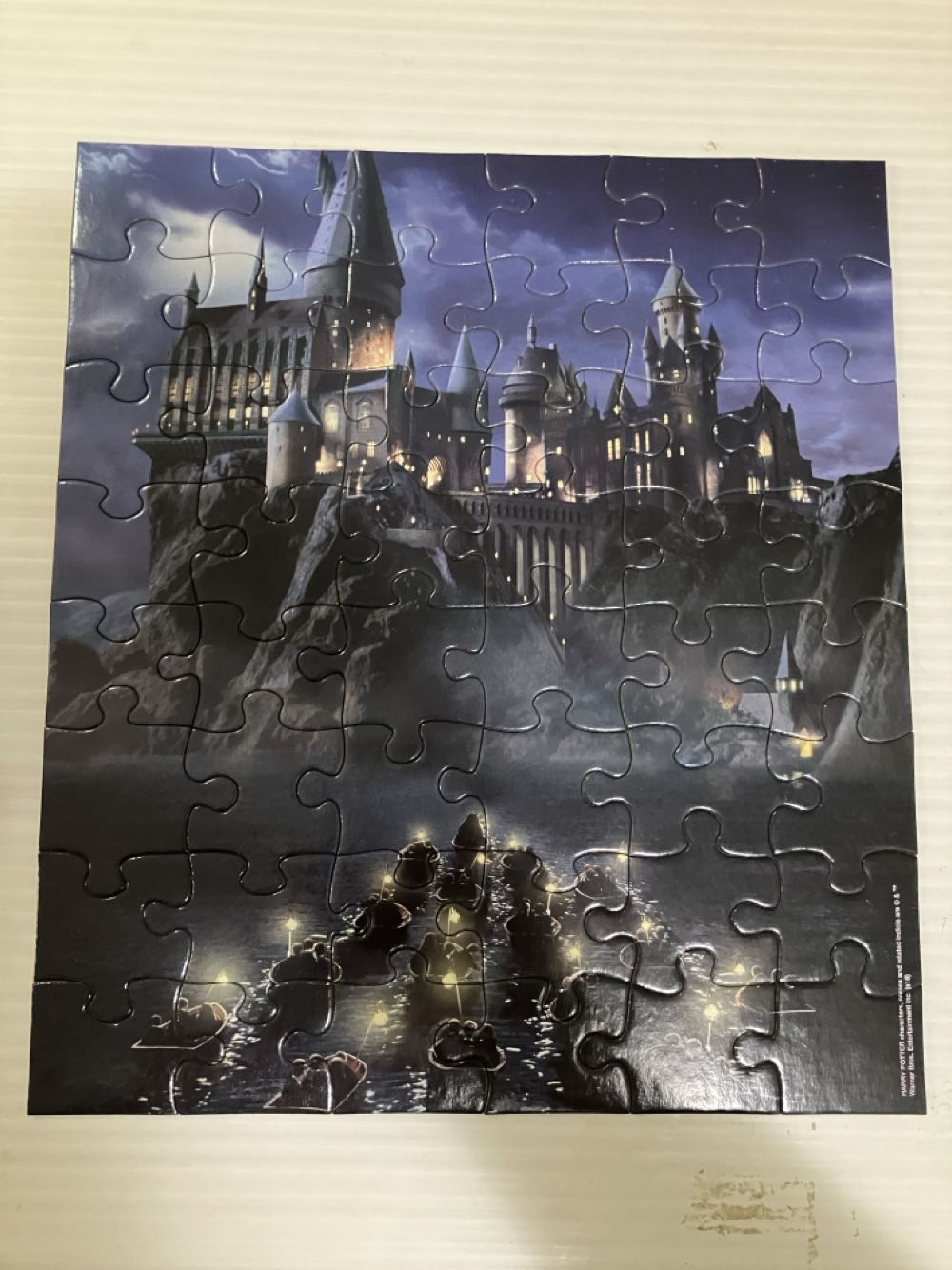 First Years Arrive At Hogwarts - Crown puzzle collectible - Main Image 2