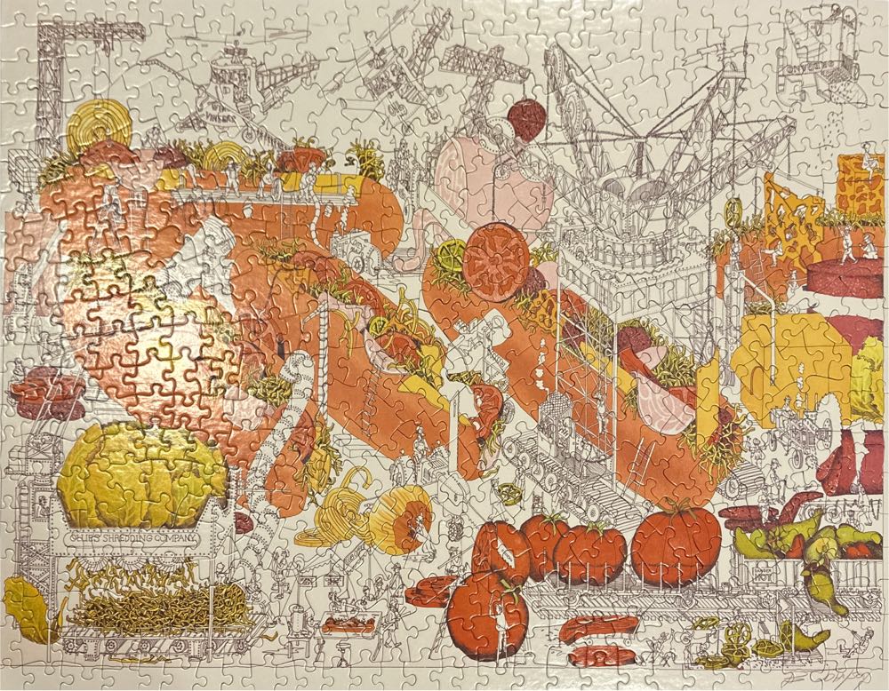 DONE: Sub Contractors - Great American Puzzle Factory puzzle collectible [Barcode 010563009785] - Main Image 2