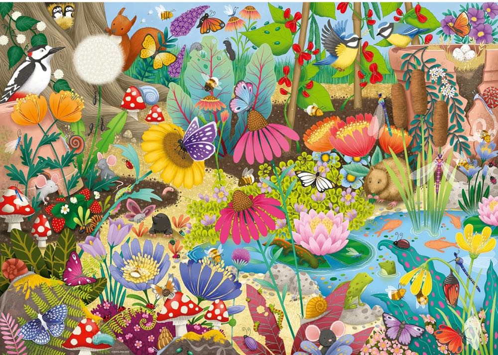 Little Garden World - Ravensburger puzzle collectible - Main Image 2