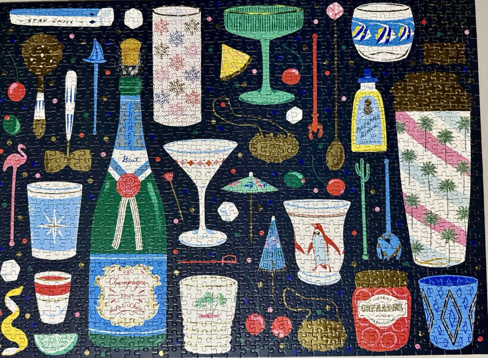 Merry Mixer - Galison puzzle collectible [Barcode 9780735382602] - Main Image 2