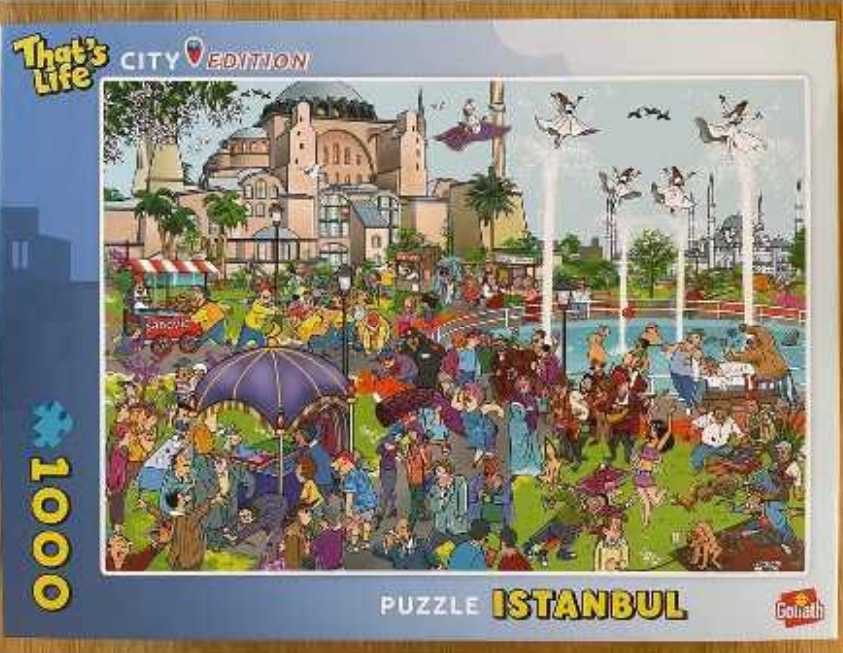 That´s Life. Istanbul. City Edition Puzzle.  - goliath puzzle collectible [Barcode 8720077289154] - Main Image 4