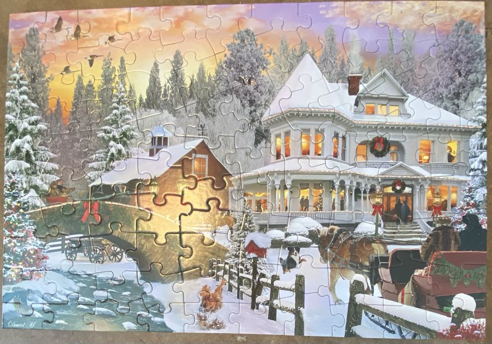 Country Holiday - Vermont Christmas Company 🇺🇸 puzzle collectible [Barcode 819273024787] - Main Image 3