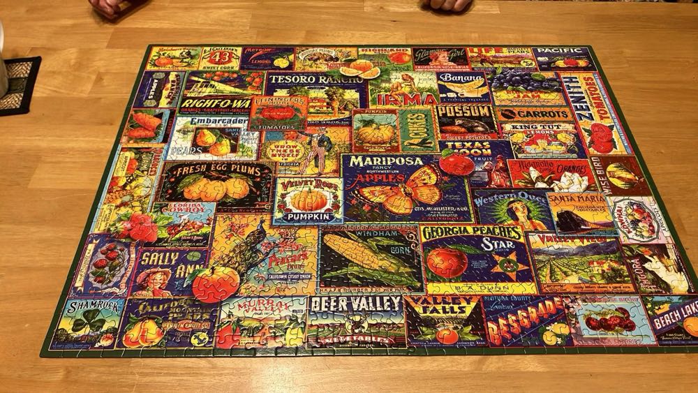 Fruits & Veggies  puzzle collectible - Main Image 2