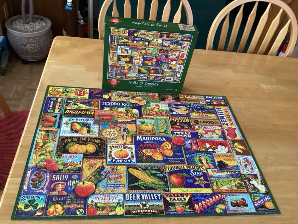 Fruits & Veggies  puzzle collectible - Main Image 3