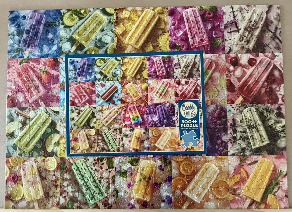Ice Lollies - Cobble Hill 🇨🇦 puzzle collectible [Barcode 625012451086] - Main Image 4