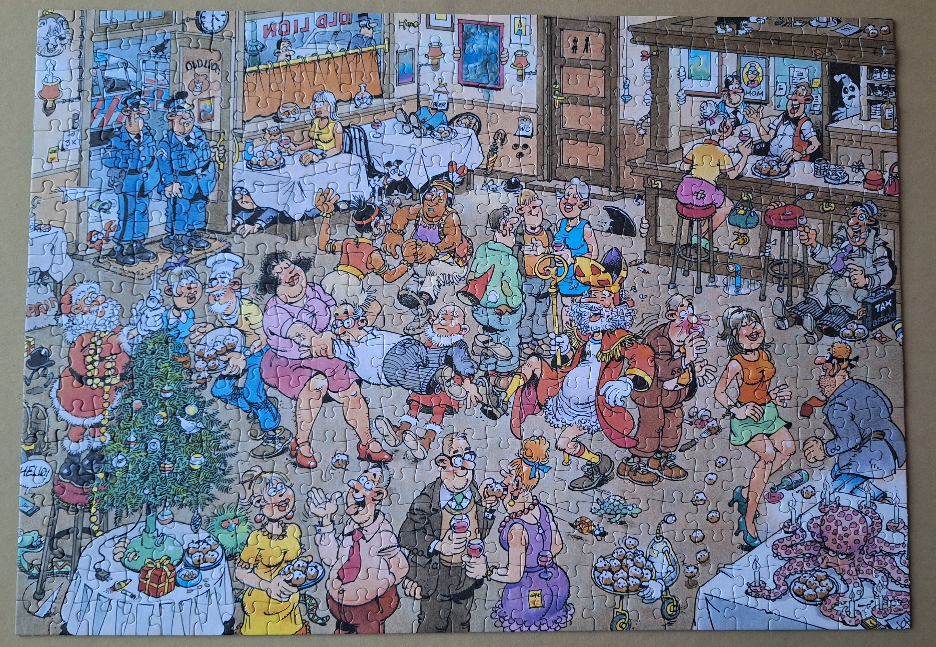 New Jigsaw Shar Pei Dogs 550 Piece 18x24 American Publishing Dog On It