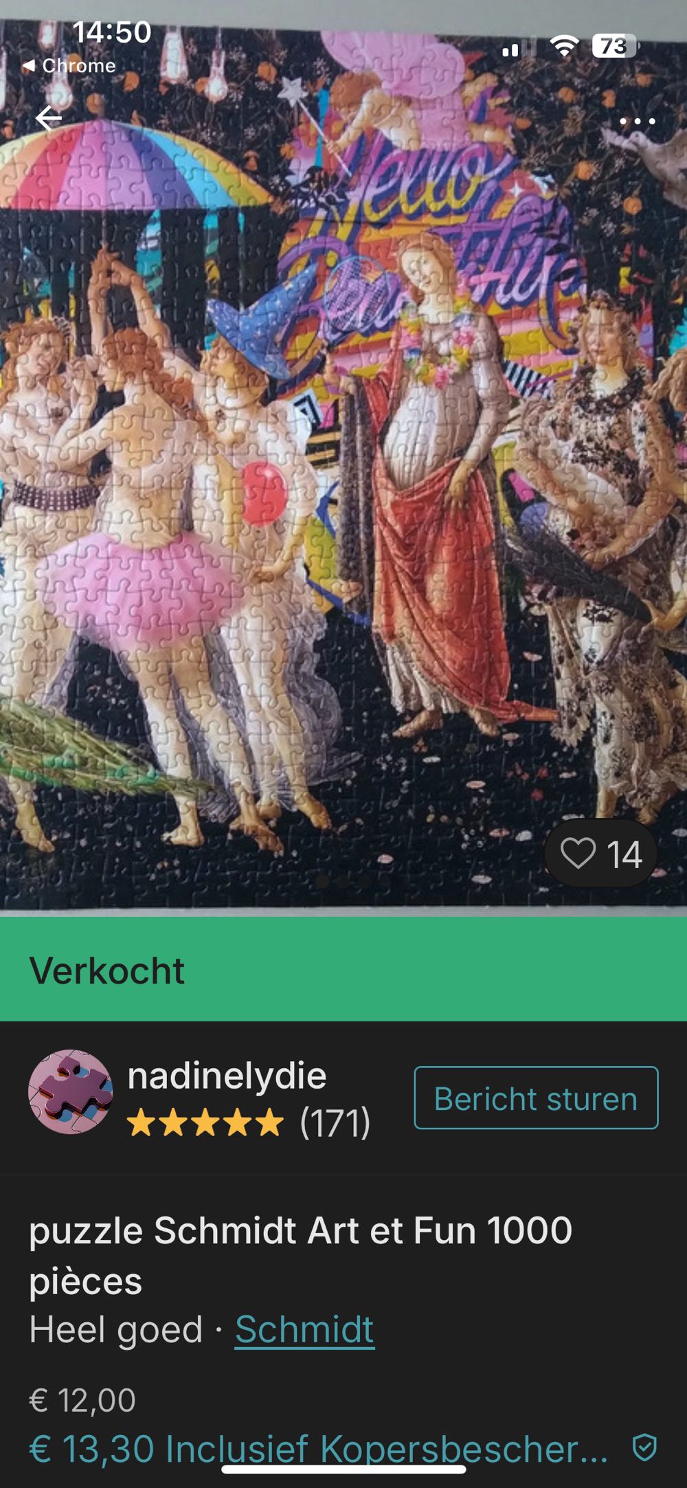 La Primavera - Schmidt Puzzle puzzle collectible [Barcode 4001504585280] - Main Image 4