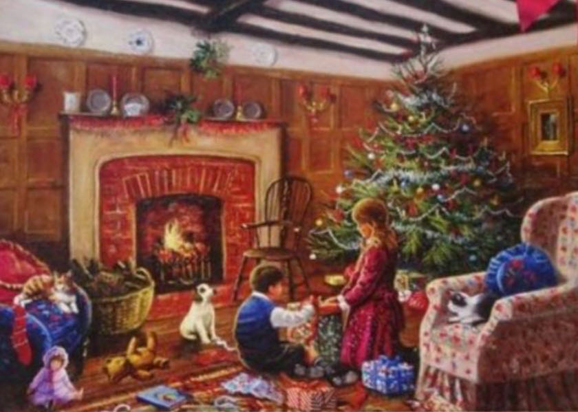 Christmas Morning - Falcon de luxe puzzle collectible [Barcode 8710126109960] - Main Image 2