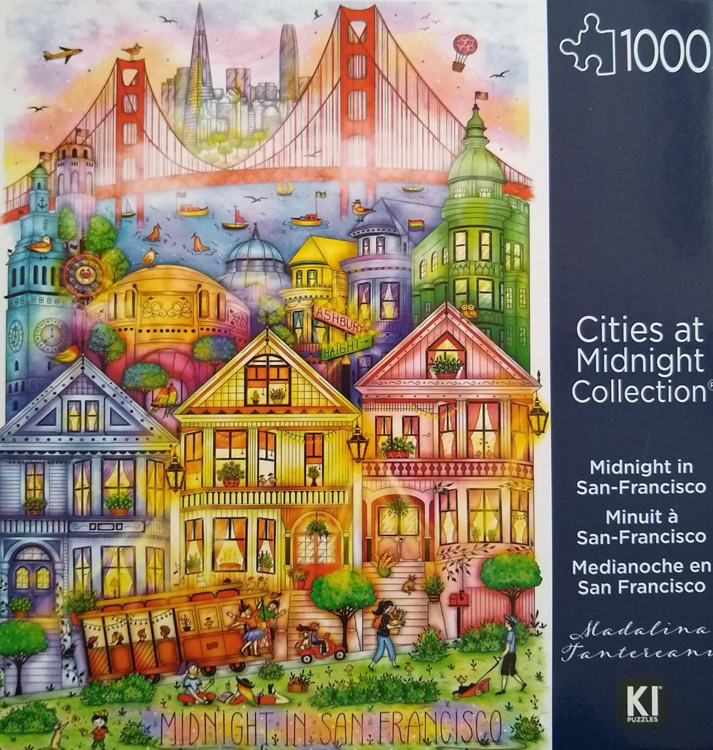 Midnight in San Francisco - Karmin/KI Puzzles puzzle collectible [Barcode 773392516854] - Main Image 2
