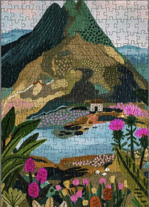 Fits Puzzles Piece Puzzle Oasis Adult Puzzle Landscape Jigsaw Puzzles Pieces Colorful Puzzles Art Puzzle 68cm X 48cm - FitsPuzzles puzzle collectible [Barcode 627987508796] - Main Image 2