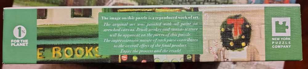 Christmas Cheer Janet Hill - Completed - New York Puzzle Company puzzle collectible [Barcode 840291702395] - Main Image 4